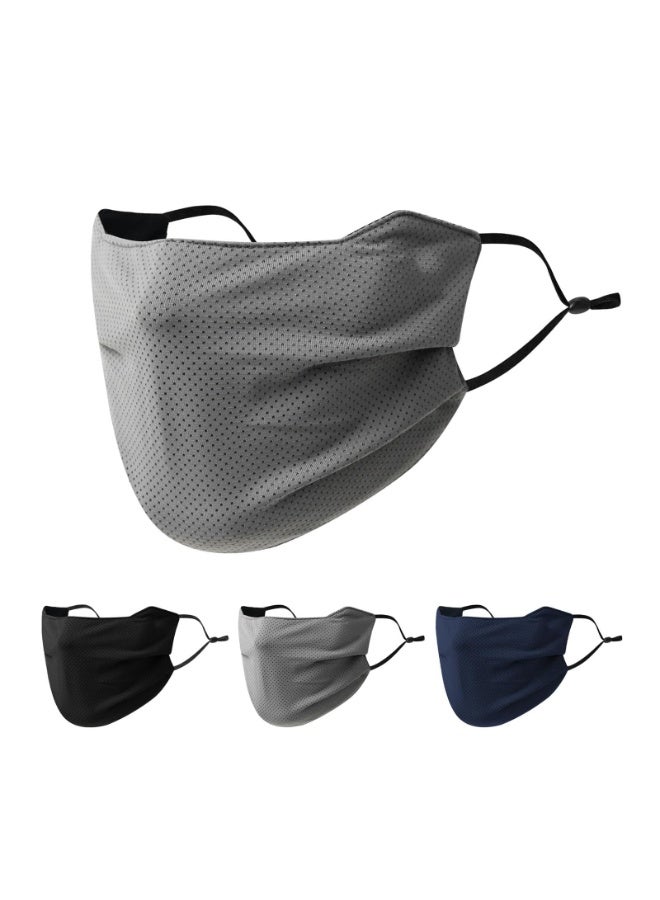 OSHIMA UV Face Shield, Washable Reusable Face Mask, Breathable Sun Protection, Unisex Breathable Cooling Face Cover, for Motorcycle Running Riding Exercise for Women - Image 1